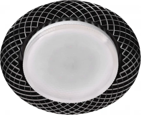 Встраиваемый точечный светильник ЭРА KL 76 AL/BK /1 (220V, круглые)