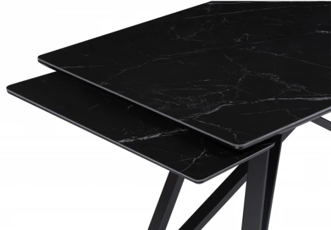 Кухонный стол Notta Вилсон (Металл,Керамика/Черный) арт.612176