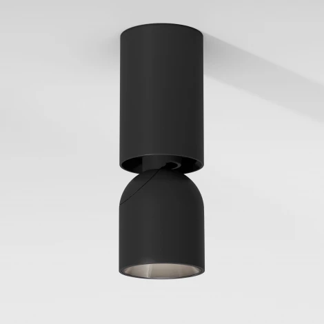 Спот потолочный накладной Elektrostandard Spot 25106/LED 8W 4000K черный (220V, круглые)