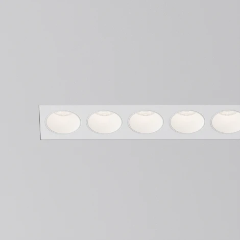 Встраиваемый линейный светильник под гипсокартон светодиодный Maytoni Points DL065-20W3-6K-TRS-W (220V)