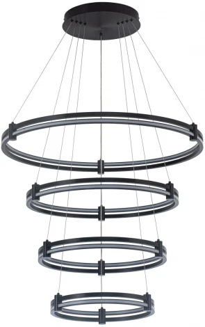 Подвесной светильник ярусный 4006/02/04P Stilfort (регулировка яркости, LED, 220V, пульт управления, на тросе)