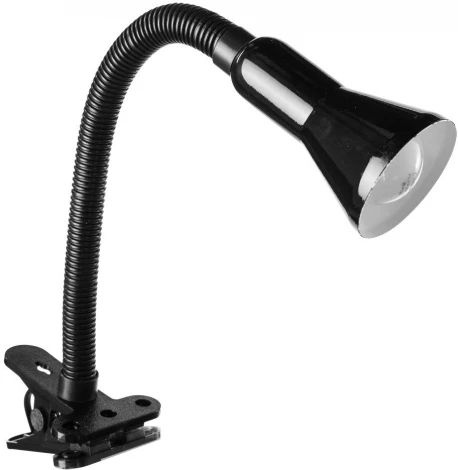 Офисная настольная лампа на прищепке Arte Lamp Cord A1210LT-1BK (220V)
