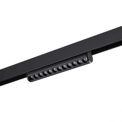 Трековый светильник однофазный светодиодный Novotech Vector 359946 черный с переключ. цв. темпер. IP20 LED 3000К\4000К\6000К 10W 90-240V