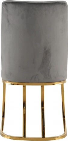 Стул обеденный IST-CASA Пресли DX-2055-1.1, 46х47х88, серый, золото