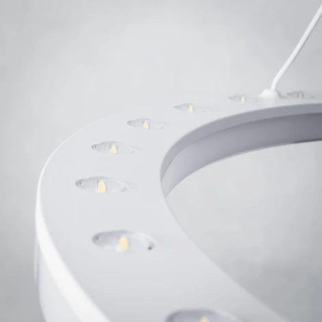 Подвесной светильник Citilux Электрон CL710B64S (LED, 220V, пульт управления, на тросе, кольцо)