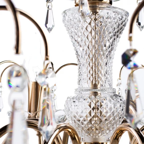 Подвесная люстра Arte Lamp Sparkles A3054LM-8GO