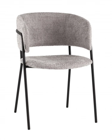 Кресло Нэлли New, букле светло-серый Stool Group арт.УТ000039411