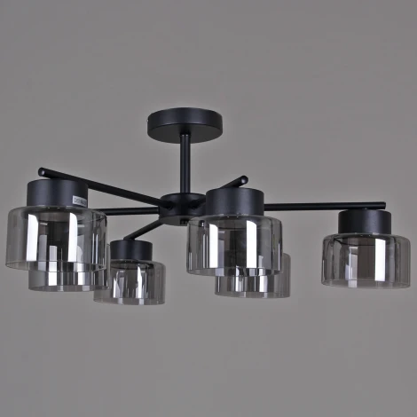 Потолочная люстра на штанге Reluce 47010-0.3-06 BK