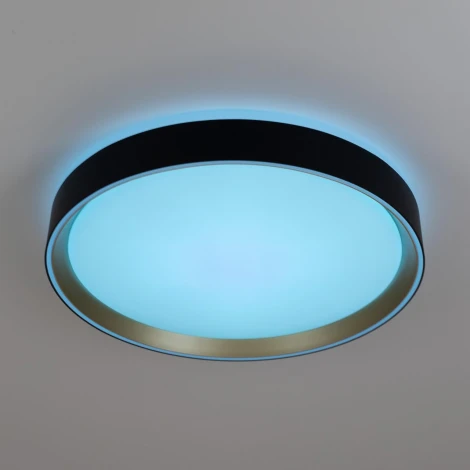 Потолочный светильник RGB круглый светодиодный с пультом Citilux Boss CL751351G (220V, круглые)