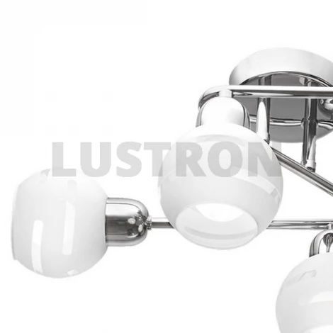 Потолочная люстра IDLamp Agostina 361/4A-Whitechrome