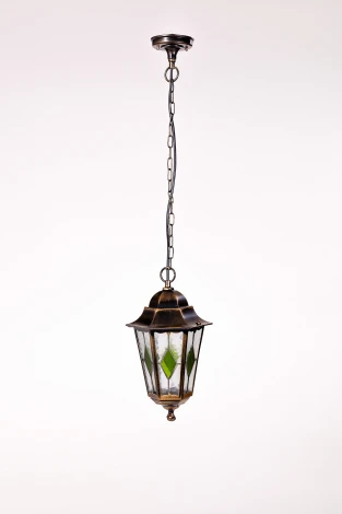 Уличный светильник подвесной Oasis Light PETERSBURG lead GLASS 79805lg Gb