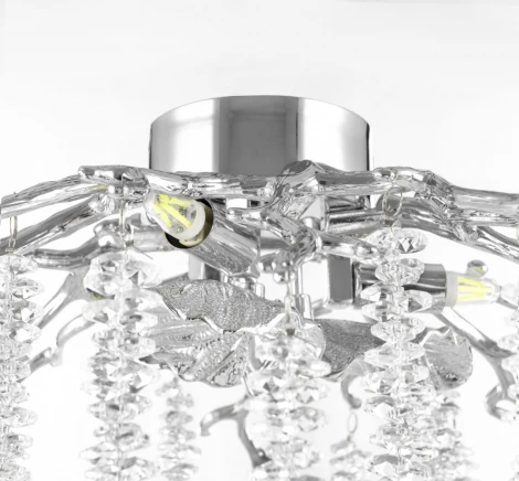 Потолочная люстра хрустальная Arte Milano Milan23 233001/D360/3/A Cr (220V)