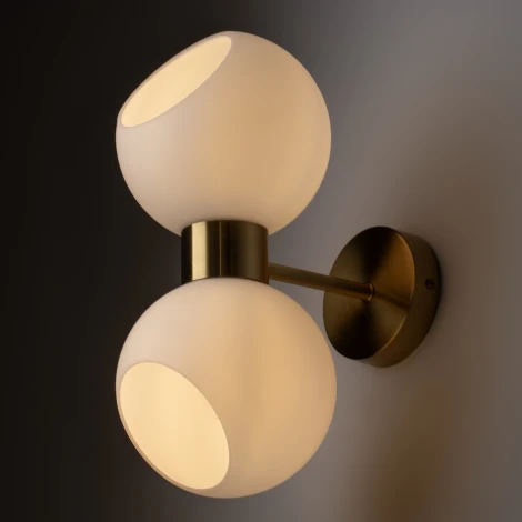 Бра Freya Bony FR5394WL-02BS (220V, шарики)