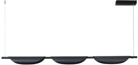 Подвесной светильник Lumion Joel 6548/18L LEDIO LN23 026 черный LED 18W 4000K 375Лм 220V (сенсорный выключатель, на проводе)