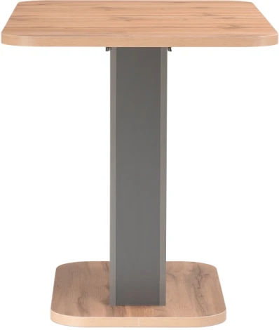 Стол на тумбе Woodville Лурвин дуб вотан / графит 514757