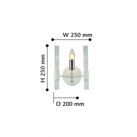 Настенный светильник F-Promo Supreme 2539-1W (220V, свеча)