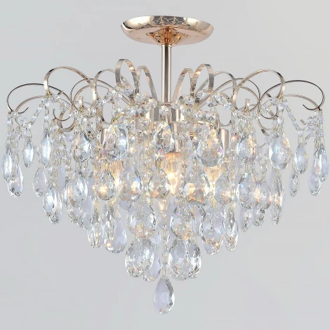 Потолочная люстра хрустальная на штанге Reluce 04051-0.3-06 FGD (220V)