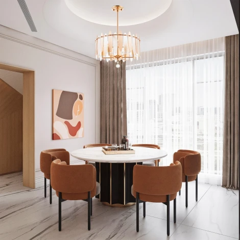 Подвесная люстра хрустальная на штанге Arte Milano Sorrento-3309 373309/6/350/470 GD (220V)