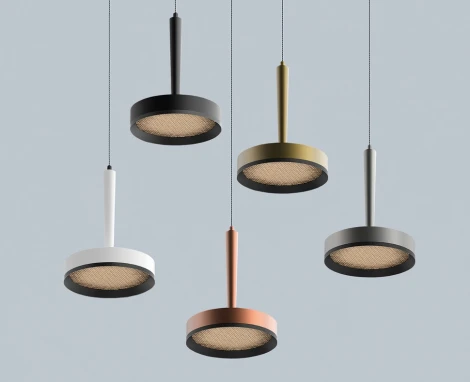 Подвесной светильник светодиодный Italline IT02-025 black 3000K+IT02-024 black