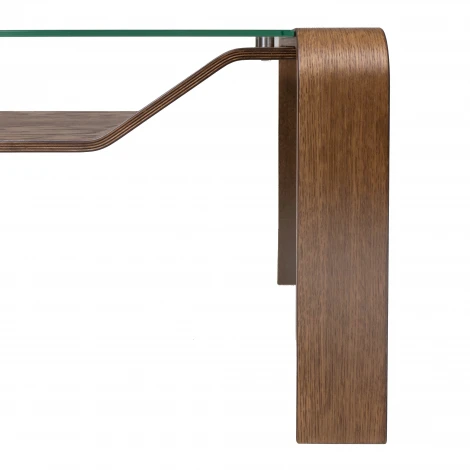 Стол журнальный Гурон 1 орех американский Mebelik 009742