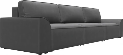 Диван прямой Лига-048 НПБ Лонг Лига Диванов (Замша) арт.128262