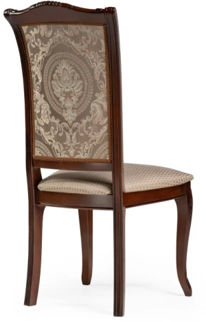 Деревянный стул Woodville Керия бежевый / вишня 499601