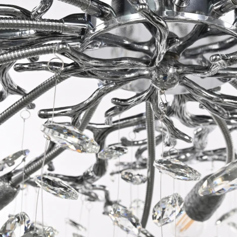 Потолочная люстра хрустальная на штанге Arte Milano Milano-1 23111.1000.14.E14.B CB (220V)