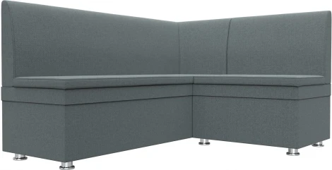 Диван кухонный угловой Уют правый угол (Серый/Рогожка) Лига Диванов арт.123898