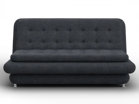 Диван-книжка Лига-123 (Металл,ЛДСП,Брус,Доска,Велюр/Темно-серый) Лига Диванов 137626