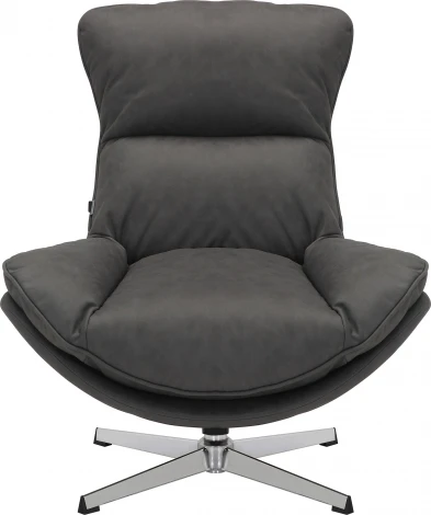 Кресло мягкое Everprof Mango Ткань Темно-серый