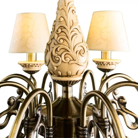 Подвесная люстра Arte Lamp Ivory A9070LM-8AB