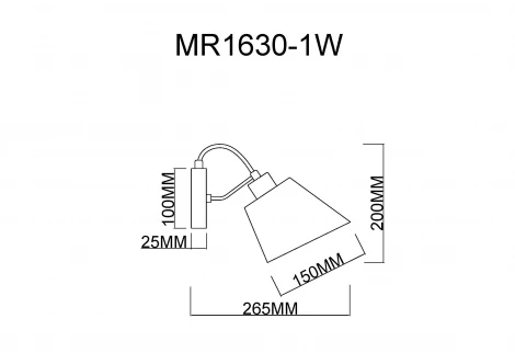 Бра MyFar Amber MR1630-1W (220V)