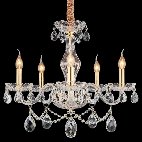 Подвесная люстра ILLUMICO IL2066-5PBC-25 ELITE