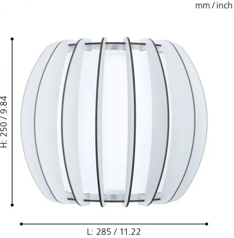 Настенный светильник Eglo Stellato 2 95609 (220V)