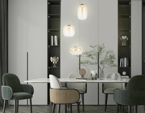 Подвесной светодиодный светильник Ambrella High Light LH11105 (220V, на проводе, круглые)