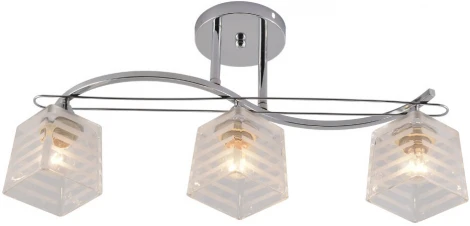 Потолочная люстра на штанге Seven Fires Ladzhos SF3378/3C-CR-WT