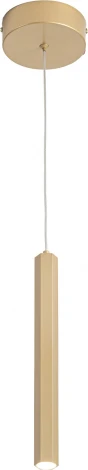 Подвесной светильник ST Luce ST614.203.06 Золотистый/Золотистый LED 1*6W 4000K (220V, на проводе, круглые)