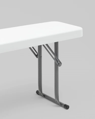 Скамейка складная Stool Group 152*25*42 см серая арт.УТ000040167