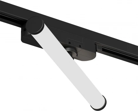 Трековый светильник однофазный 220V Denkirs Strom DK6448-BK (LED)