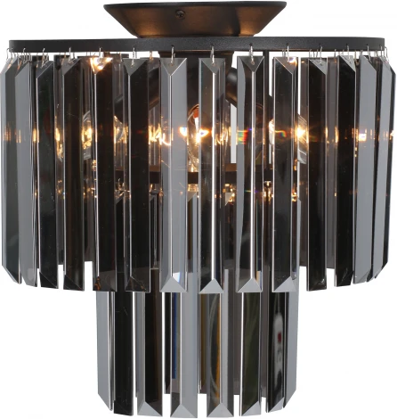 Потолочная люстра Vitaluce V5155-1/4PL, 4xE14 макс. 40Вт (220V, хрусталь)