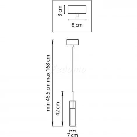 Подвесной светильник Lightstar Cilino 756017 (220V, на проводе)