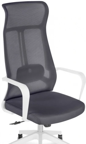 Компьютерное кресло Woodville Tilda dark gray / white 15627