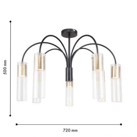 Потолочная люстра на штанге F-Promo Kors 4740-7C