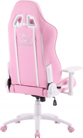 Геймерское кресло Everprof Katana Экокожа Розовый арт.EP Katana PU White Pink
