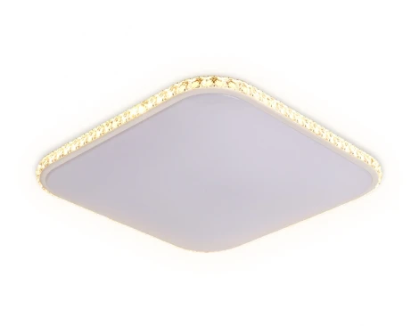 Потолочный светильник Ambrella Crystal FF75 (регулировка яркости, LED, 220V, пульт управления)