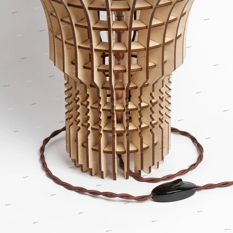 Интерьерная настольная лампа Day&Night Лампочка Ильича S0010