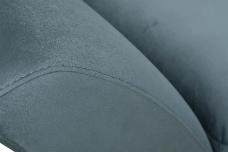 Кресло Annette велюр бирюзовый Colt1004 130*100*92см Garda Decor арт.ANNETTE-К-2K-Colt1004