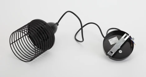 Подвесной светильник Эра PL5 BK (220V, на проводе, круглые)