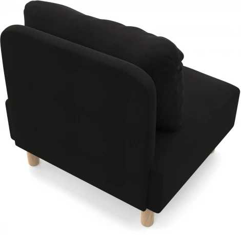 Кресло Arsko Свельд черная рогожка