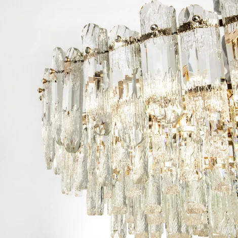 Подвесная люстра хрустальная Modelux MODELUX ML.7083.18 GD